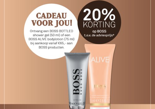 HUGO BOSS -20% KORTING