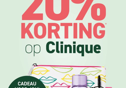 CLINIQUE -20% KORTING