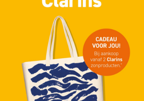 CLARINS STRANDTAS CADEAU